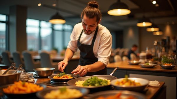 Dynamisez vos événements d'entreprise avec des animations culinaires